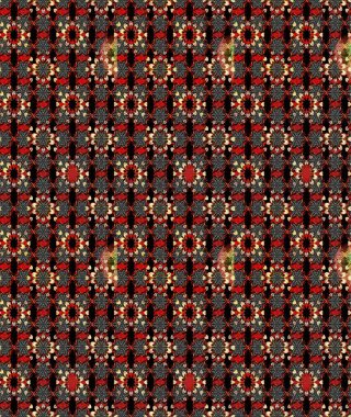 Sevimli çiçek raster deseni. Modaya uygun kumaş deseni. Renkli Yaz Temalı eskiz kalıbı. Düz Çiçek Elementleri Tasarımı.