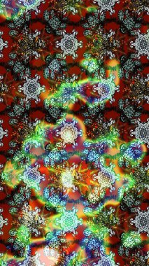 Çizgi çizimi kalıbı. Raster Moda kumaş deseni. Şirin çiçekler..