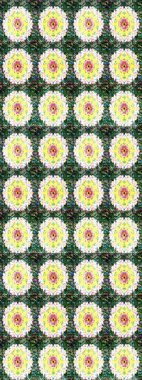 Tatil havası. Yeşil ve nötr renklerde çiçekler. Nazik romantik baskı. Bahar mevsimi. Raster güzel bir çiçek deseni çiziyor..