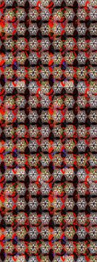 Paisley el çizimi elementler. Fantezi çiçekli kusursuz desen, doğal duvar kağıdı, çiçek desenli kıvrım çizimi. Ev dekoru.