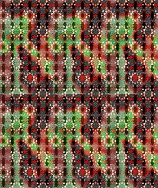 Çiçek desenli eskiz, darbeler, sıçramalar, yaz çiçekleri. Kahverengi ve siyah renkli çiçekler. Raster illüstrasyonu.