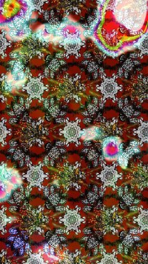 Paketleme, tekstil, duvar kâğıdı için çiçek eskizi. Raster 'ın taze dokusu. Klasik çiçek desenli. Yumuşak pamuk tasarımı. Yumuşak kiremit.