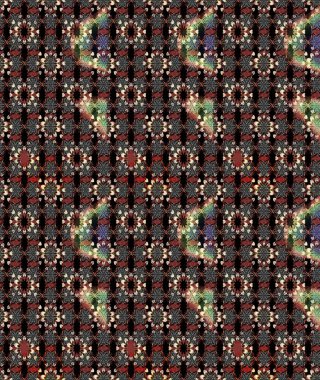 Çiçek arkaplan. - Siyah ve kahverengi çiçekler. Çiçek kolajı. Çiçek kompozisyonu. Doğa. Raster deseni. Küçük çiçekte güzel desen var..