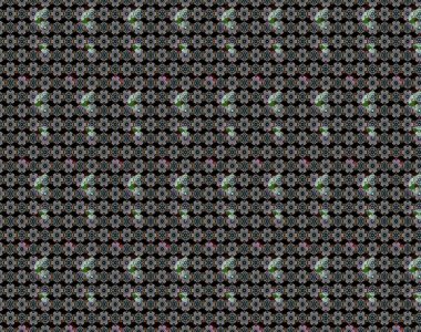 El çizimi. Güzel kumaş deseni. Raster illüstrasyonu. Çiçekler, dallar, otlar ve çiçekler.