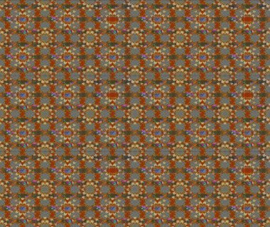 Sketch Colour Spring Theme eskiz kalıbı. Sevimli çiçek raster deseni. Kahverengi ve gri renkli çiçekler. Düz Çiçek Elementleri Tasarımı.