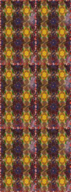 Küçük çiçekli basit bir çiçek çizimi. Moda baskısı, albüm, ambalaj kağıdı ve duvar kağıdı için zarif dekoratif süslemeler. Kahverengi ve yeşil renkli şirin çiçekler. Raster illüstrasyonu.