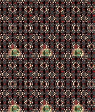 Çiçeksel fantezi tasarımı ve parlak bir arka plan çizimi. Renkli Bahar Teması eskiz kalıbı. Düz Çiçek Elementleri Tasarımı.