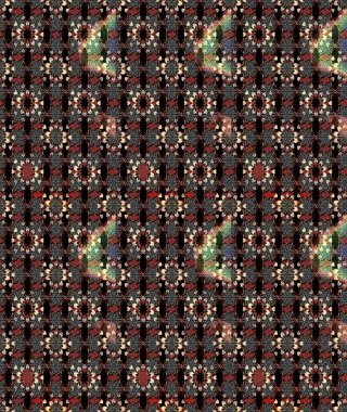 Çiçek arkaplan. Çizim raster deseni. Güzel kumaş deseni.