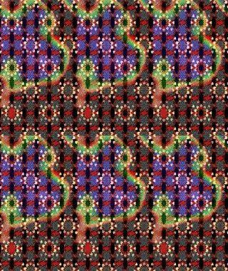 Siyah ve kırmızı renkte zarif çiçekli suluboya. Renkli Bahar Teması eskiz kalıbı. Düz Çiçek Elementleri Tasarımı. Raster illüstrasyonu.