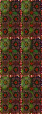 Kartlar, davetiyeler, tarih kartları ve daha fazlası için kullanılabilir. Tatlı suluboya, dikişsiz çiçek deseni. Büyük bir suluboya çiçek seti..