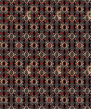 Kızılderili desenli desenli desenli şal deseni. Etnik Mandala süsü. Raster Henna dövme stili. Tekstil, tebrik kartı, boyama kitabı, telefon kılıfı baskısı için kullanılabilir.