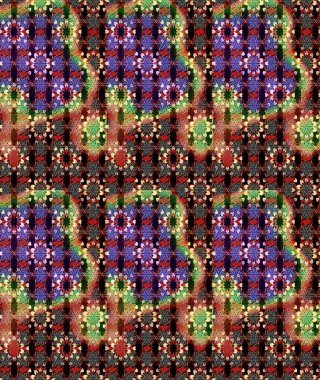 El yapımı çiçek ve bitki koleksiyonu. Raster illüstrasyonu. Eskiz tarzı siyah ve kahverengi renkler. Şirin karalamalı çiçek desenli çizim. Raster illüstrasyonu.