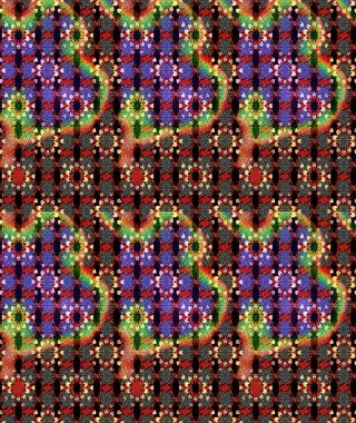 Eski usul küçük çiçekli şirin bir eskiz deseni. Moda arka planında parlak buketler. Kumaş, duvar kağıdı ve kağıt üzerine baskı yapmak için gelişen arka plan. Raster illüstrasyonu.