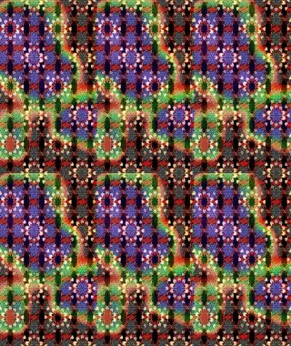 Çiçek buketleriyle klasik bir eskiz şekli. Raster illüstrasyonu. Siyah ve kahverengi renklerde.