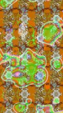 Şekil verilmiş çiçeklerle eskiz deseni. Çiçek deseni duvar kağıdı, desen dolguları ve web sayfası arka planı için kullanılabilir. Süslü zentangle çizim dokusu, soyut çiçeklerle süslenmiş..