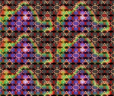 Çiçekler suluboya eskiz deseni. Raster Stili kumaş deseni.