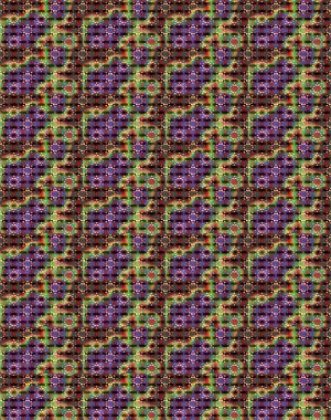 Çiçek desenli çizim. Raster illüstrasyonu. Siyah ve kahverengi renkli Asya tekstili.