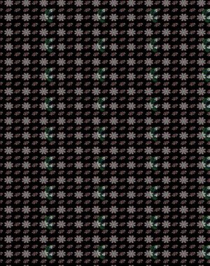 Raster illüstrasyonu. Raster çiçekleri klasik tarzda çizilmiş. Çiçekli yumuşak bir eskiz şekli. Yumuşak, bahar çiçekleri siyah ve gri renklerde.