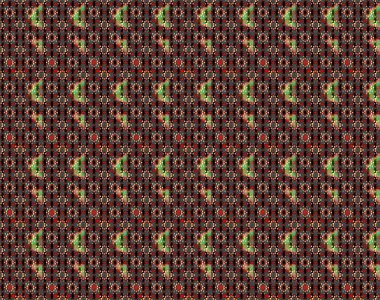 Bahar çiçekleriyle güzel bir çiçek deseni çizmişsin. Güzel kumaş deseni. Raster illüstrasyonu.