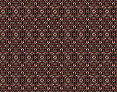 Siyah ve kırmızı renkler üzerine çiçek desenli eskiz, el yapımı papatyalar, papatyalar. Tekrarlayan çiçek arkaplanı, zarif siyah ve kırmızı çiçek duvar kağıdı.