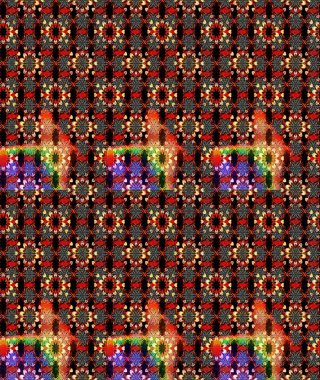 Fantezi çiçekli eskiz deseni, doğal duvar kağıdı, çiçek desenli kıvrım çizimi. Paisley el çizimi elementler. Ev dekoru.