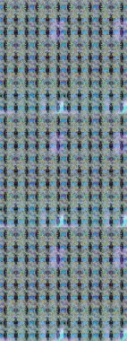 Tropik çiçek desenleri. Mavi ve nötr renklerde çiçekler. Raster illüstrasyonu.