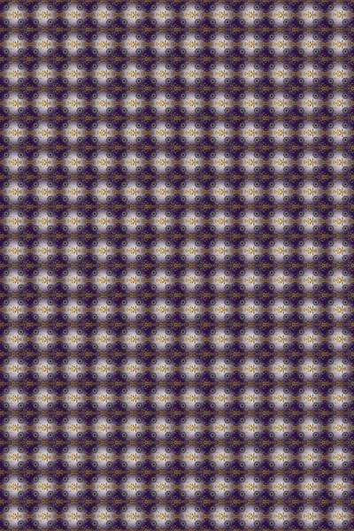 Tekrarlayan elementlerle kusursuz soyut arkaplan. Klasik raster şablonu. Mor, nötr, bej ve altın desenli.