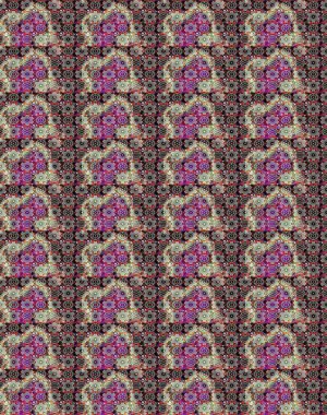 Eskiz klasiği. Raster Şirin kumaş deseni. Renkli Bahar Teması eskiz kalıbı. Düz Çiçek Elementleri Tasarımı.