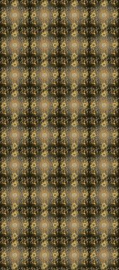 Geleneksel klasik raster altın pürüzsüz desen. Barok tarzında kusursuz bir doğulu süsü. Siyah ve kahverengi renklerdeki altın elementler.