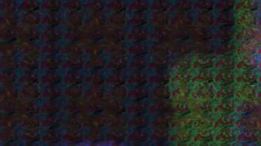 Renkli unsurlarla hareketli arka plan görüntüleri. Çiçekler. Eski model. Bayrak tarzı. Video kaydı. Şablon. Döngü. Kusursuz..