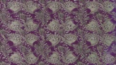 Renkli unsurlarla hareketli arka plan görüntüleri. Çiçekler. Eski model. Bayrak tarzı. Video kaydı. Şablon. Döngü. Kusursuz.. 