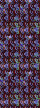 Taşralı şıklığı. Küçük yabani çiçeklerdeki halk modelini çiz. Özgürlük stili Millefleur 'lar. Tekstil, duvar kağıdı, kapaklar, yüzey, baskı, hediye paketi, hatıra defteri, dekupaj için çiçek çayırı arka planı.