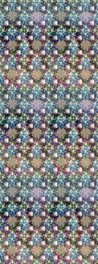 Flower eskiz arka planı. Şatafatlı bahar bahçesi dokusu. Çiçek deseni. Raster illüstrasyonu.