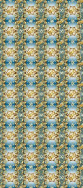 Hoş renklerde çiçekler. Kusursuz Renksiz Bahar Temalı Kusursuz Arkaplan. Düz Çiçek Elementleri Tasarımı. Sevimli çiçek raster deseni.