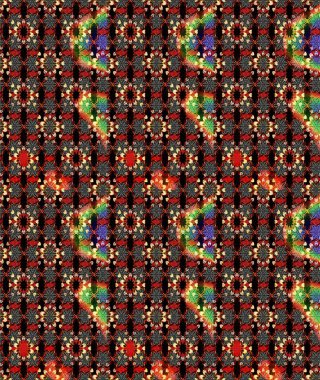 Küçük çaplı çiçeklerdeki basit şirin desenler. Tekstil veya kitap kapakları, imalat, duvar kağıtları, baskı, hediye paketi ve yapıştırma kitabı için çiçek eskizi geçmişi. Raster illüstrasyonu.