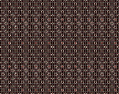 Raster illüstrasyonundaki çiçek desenli çizim. Suluboya tarzında siyah ve kahverengi renkte çiçekler.