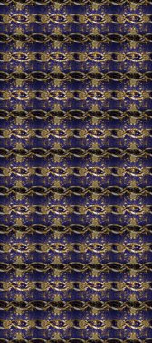 Siyah ve kahverengi renklerde altın elementler. Geleneksel klasik raster altın pürüzsüz desen. Barok tarzında kusursuz bir doğulu süsü..