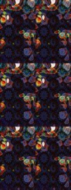 Güzel çiçek deseni. Düz Çiçek Elementleri Tasarımı. Gri ve siyah renkli çiçekler. Renkli Bahar Teması çizim şablonu.