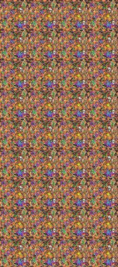 Düz Çiçek Elementleri Tasarımı. Kusursuz Renksiz Bahar Temalı Kusursuz Arkaplan. Hoş renklerde çiçekler. Sevimli çiçek raster deseni.