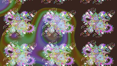 Çiçek kompozisyonu. Raster deseni. Çiçek kolajı. Doğa. - Mor çiçekler. Küçük çiçekte güzel bir desen var. Çiçek arka planı.