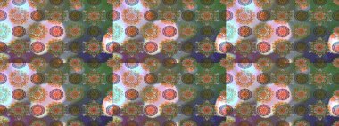 Raster Güzel kumaş deseni. Çiçek arkaplan ile soyut zarafet çizim deseni.