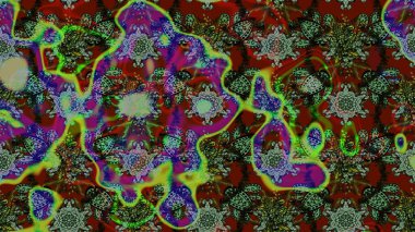 Çiçeğin suluboya çizimlerinin mükemmel deseni. Suluboya çizim kalıbı. Moda baskısı. Dekorasyon ve tasarım için güzel bir desen. Raster illüstrasyonu. Eski.