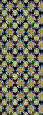 Taşralı şıklığı. Küçük yabani çiçeklerdeki halk modelini çiz. Tekstil, duvar kâğıdı, kapaklar, yüzey, baskı, hediye paketi, hatıra defteri, dekupaj. Liberty style millefleurs.