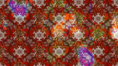 Davetiye ve kartpostal tasarımı için dekoratif çiçek unsurları. Yapraklı çizim şekli. Tekstil için figür. Poster ya da kapak için arka plan. Sevimli zarif çiçekler Raster illüstrasyonu.