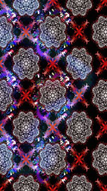 Siyah renkli çiçekler. Renkli Bahar temalı eskiz kalıbı. Çiçekli çiçek deseni, suluboya. Düz Çiçek Elementleri Tasarım Raster illüstrasyonu.