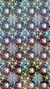 Güzel suluboya yaz çiçekleri deseni..