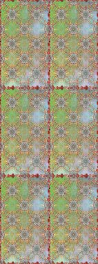 Tarafsız ve gri renklerde çiçekler. Düz Çiçek Elementleri Tasarım Raster illüstrasyonu. Çiçeksiz desenli arka plan. Renkli Bahar Teması Kusursuz Arkaplan.