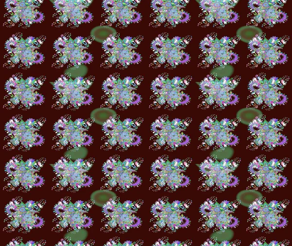 Of doodle elements. Hand drawn Raster illustration. Sketch flower pattern can be used for wallpaper, website background, wrapping paper, invitation, flyer, banner or website.