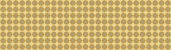 Bej, sarı ve kahverengi renklerde klasik, klasik, kusursuz desenler. Barok tarzında kusursuz bir doğulu süsü..