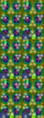 Çiçekli bahar çiçekleri. Küçük renkli çiçekler. Küçük çiçekte güzel bir desen. Motley illüstrasyonu. Moda baskıları için zarif bir şablon.